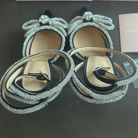 Mach & Mach Women's Black Heels - Picture 13 of 14